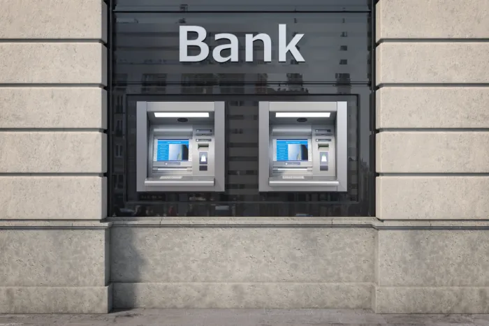 Egy magyar bank és a hozzá tartozó ATM-ek